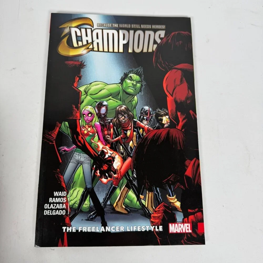 Marvel Comics Champions The Freelancer Lifestyle‎ TPB 2017 First Printing